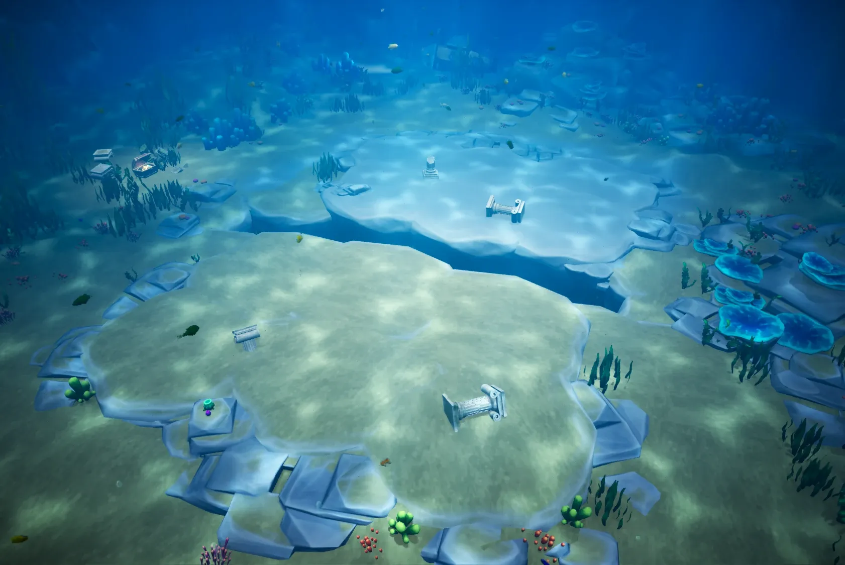 Unterwasser-Map