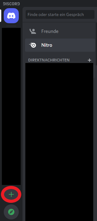 Create Discord Server – Step 1